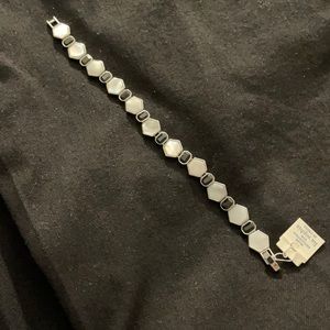 Lia Sophia bracelet NWT black/white